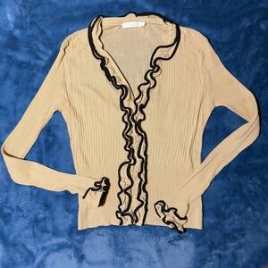 Vintage Anne Fontaine Cream Blouse